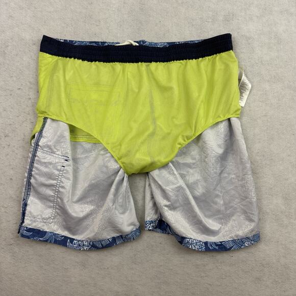 Tommy Bahama Swim Trunks Mens XXL 2XL Blue Pineapple Board Shorts Mesh Lined - Picture 9 of 15